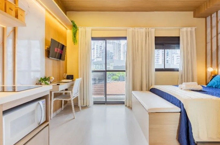 apartamento com 1 quarto(s) - BROOKLIN, São Paulo / SP