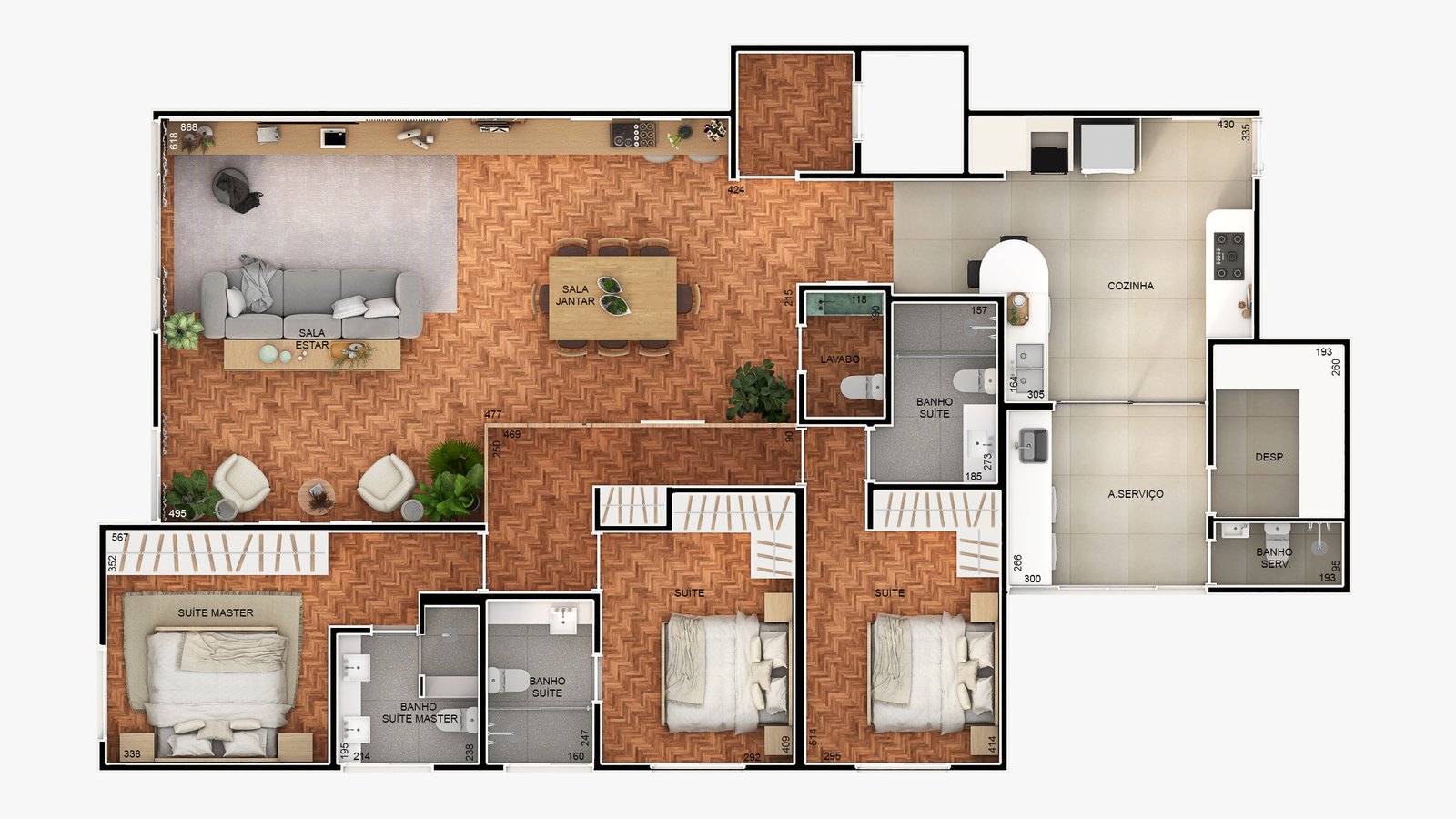 apartamento com 3 quarto(s) com 2 vaga(s) com 3 suíte(s) - JARDIM PAULISTA, São Paulo / SP